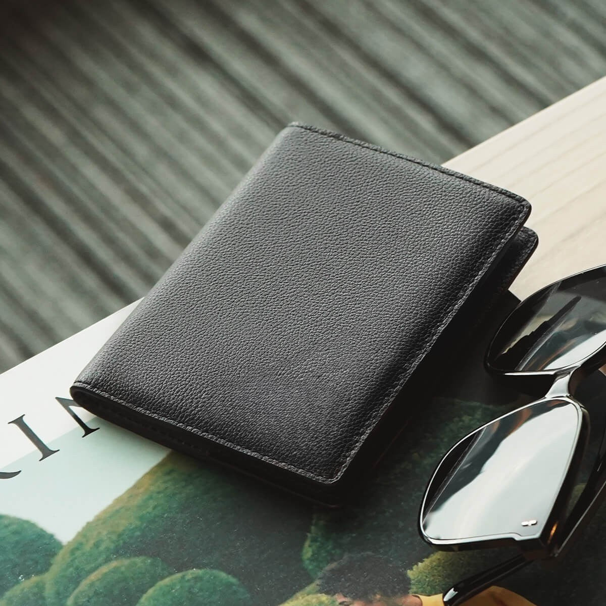 Porte-Passeport en Cuir - Seth