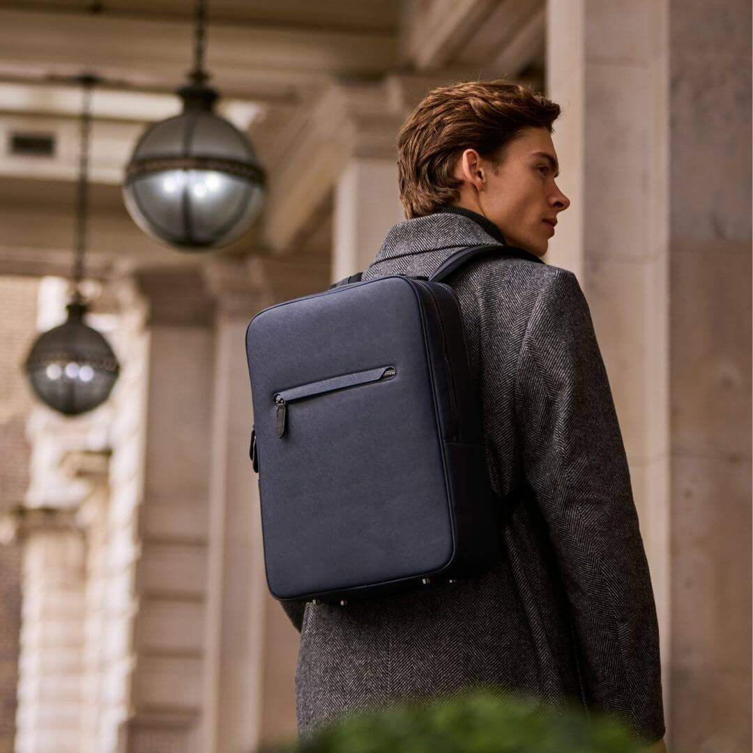 Sac à Dos en Cuir Recyclé - Eden