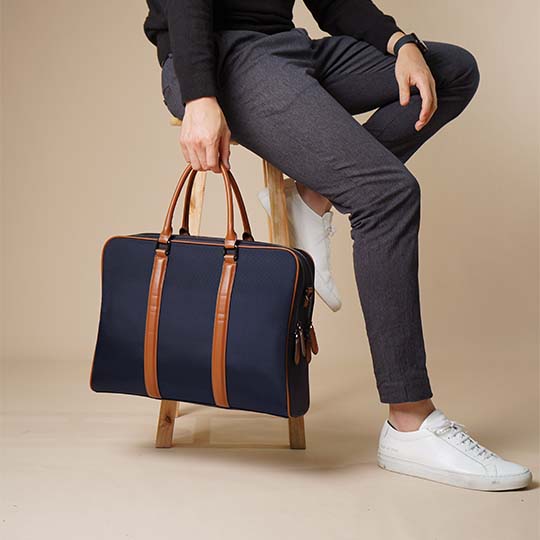 Porte-Documents Double Zip - Gaïa